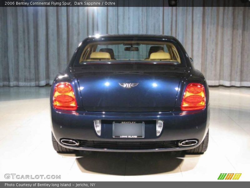 Dark Sapphire / Ochre 2006 Bentley Continental Flying Spur