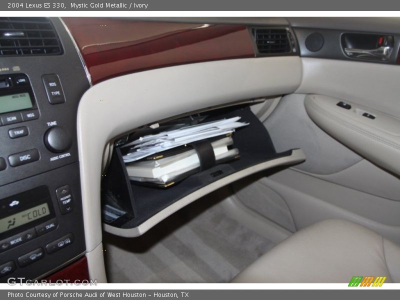 Mystic Gold Metallic / Ivory 2004 Lexus ES 330