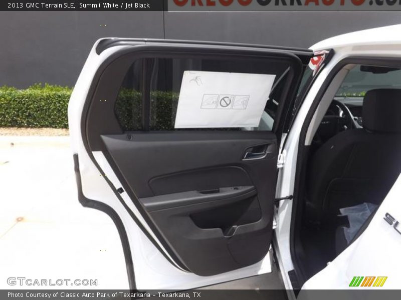 Summit White / Jet Black 2013 GMC Terrain SLE