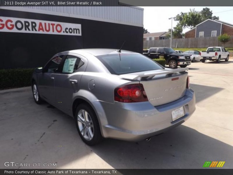 Billet Silver Metallic / Black 2013 Dodge Avenger SXT V6