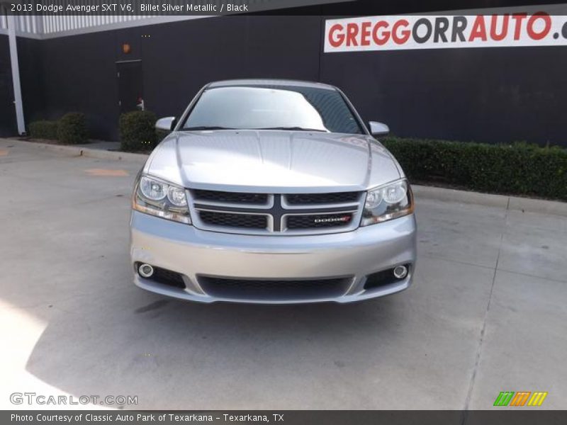 Billet Silver Metallic / Black 2013 Dodge Avenger SXT V6