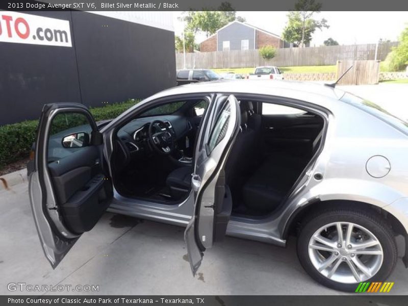 Billet Silver Metallic / Black 2013 Dodge Avenger SXT V6