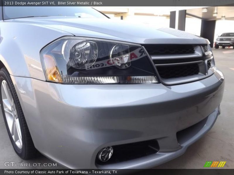 Billet Silver Metallic / Black 2013 Dodge Avenger SXT V6