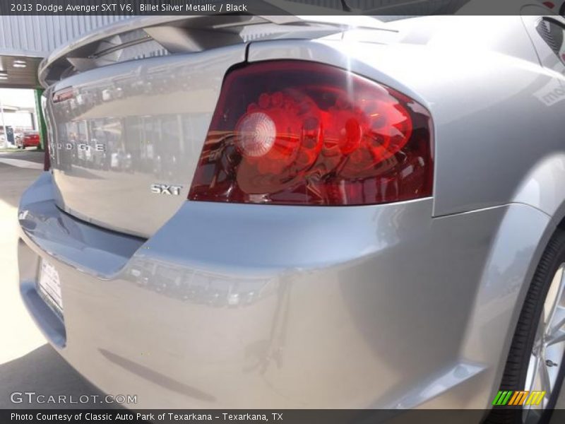 Billet Silver Metallic / Black 2013 Dodge Avenger SXT V6