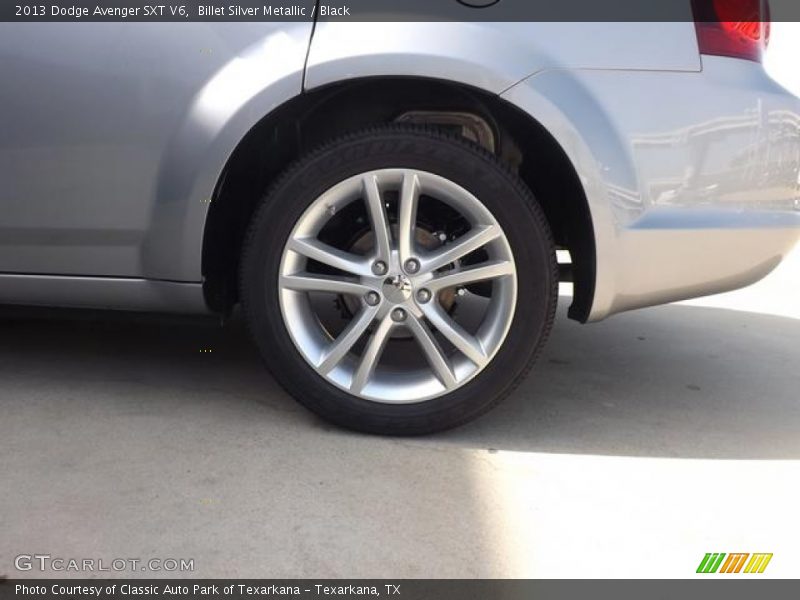 Billet Silver Metallic / Black 2013 Dodge Avenger SXT V6