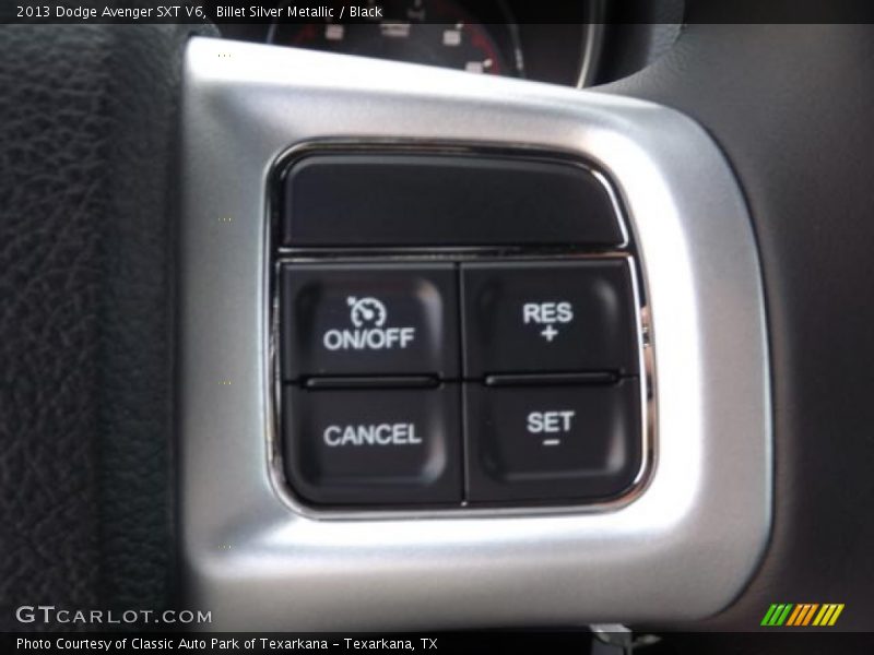 Billet Silver Metallic / Black 2013 Dodge Avenger SXT V6