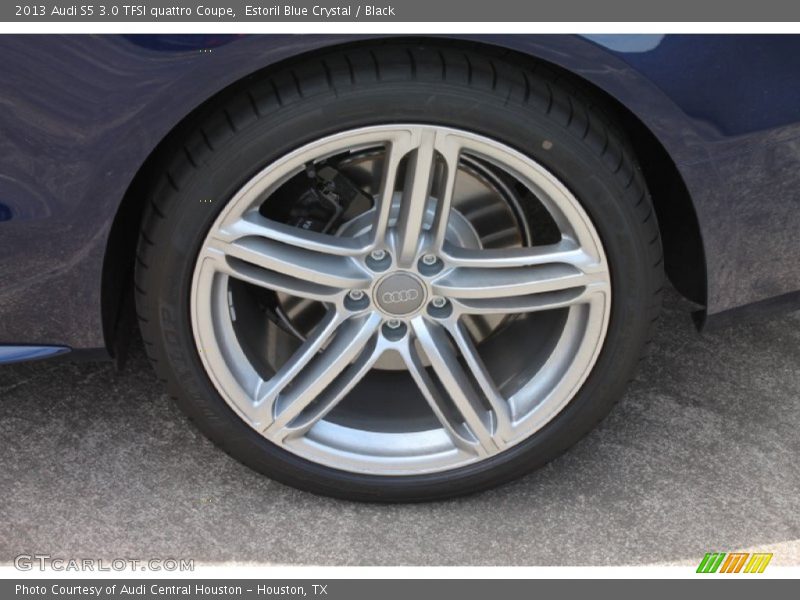 Estoril Blue Crystal / Black 2013 Audi S5 3.0 TFSI quattro Coupe