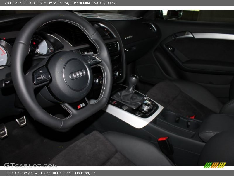 Estoril Blue Crystal / Black 2013 Audi S5 3.0 TFSI quattro Coupe