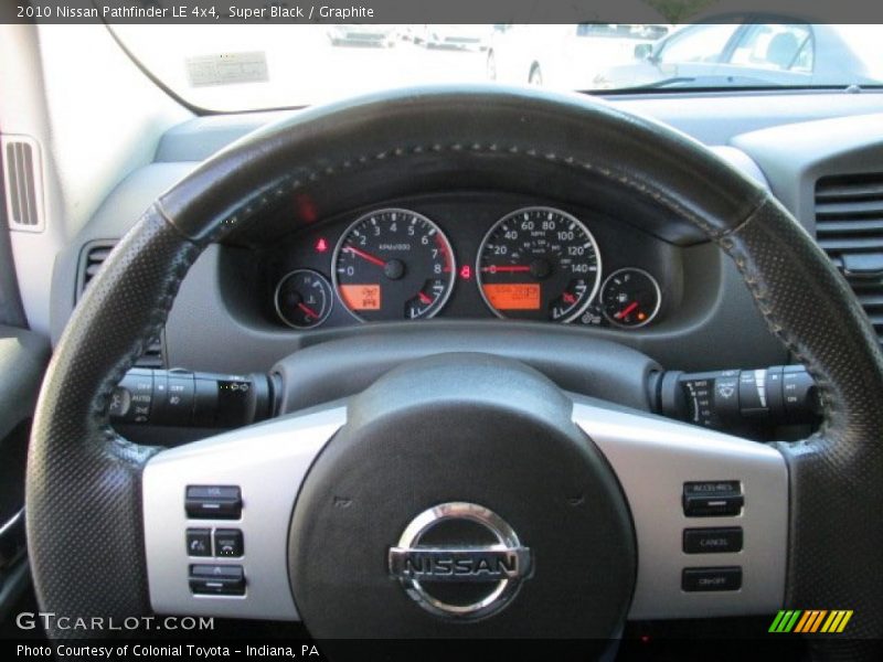 Super Black / Graphite 2010 Nissan Pathfinder LE 4x4