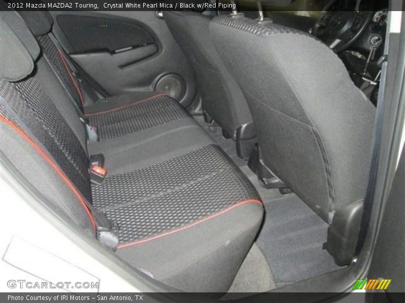 Rear Seat of 2012 MAZDA2 Touring