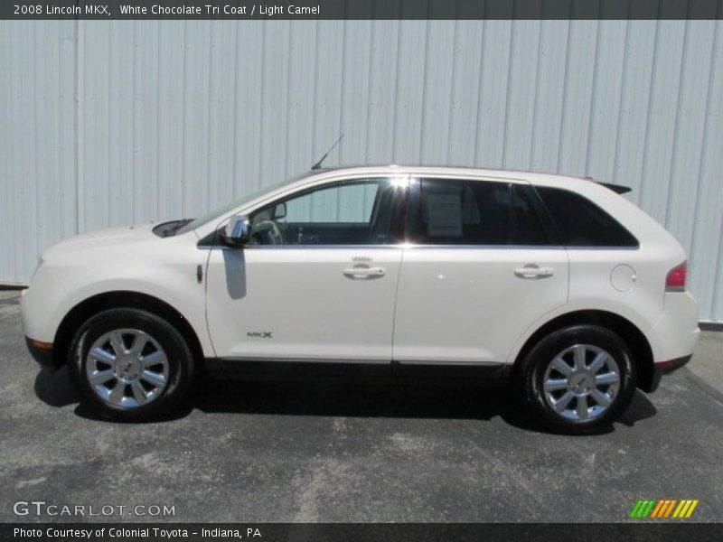 White Chocolate Tri Coat / Light Camel 2008 Lincoln MKX