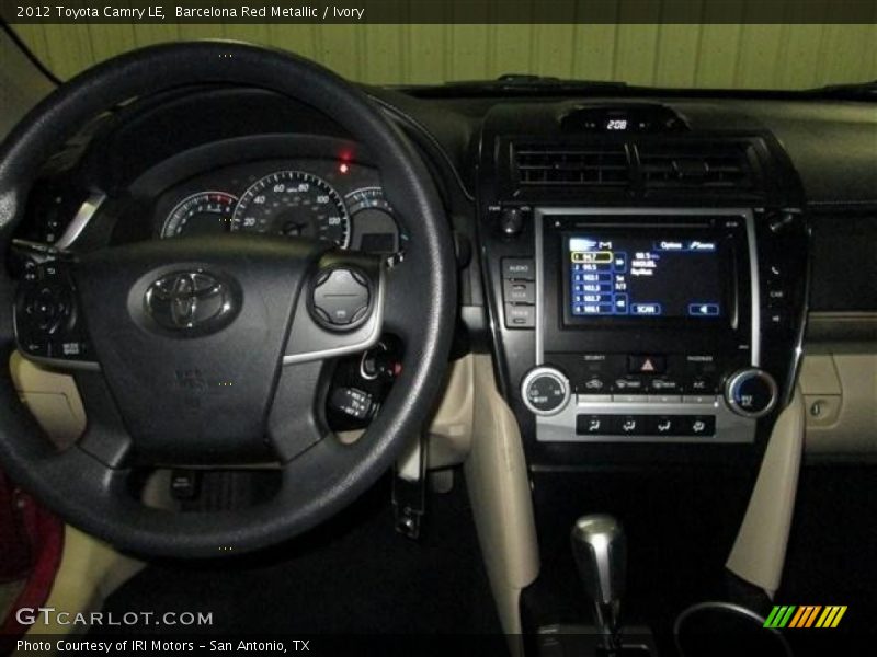 Barcelona Red Metallic / Ivory 2012 Toyota Camry LE