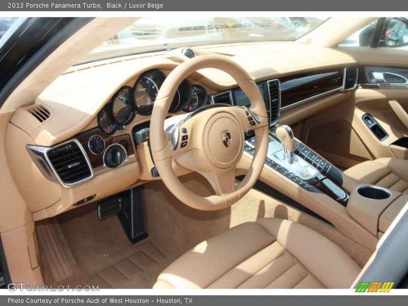  2013 Panamera Turbo Luxor Beige Interior