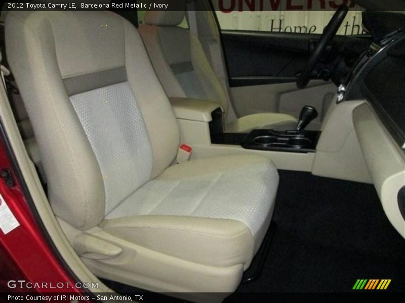 Barcelona Red Metallic / Ivory 2012 Toyota Camry LE