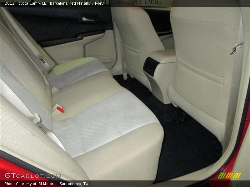 Barcelona Red Metallic / Ivory 2012 Toyota Camry LE