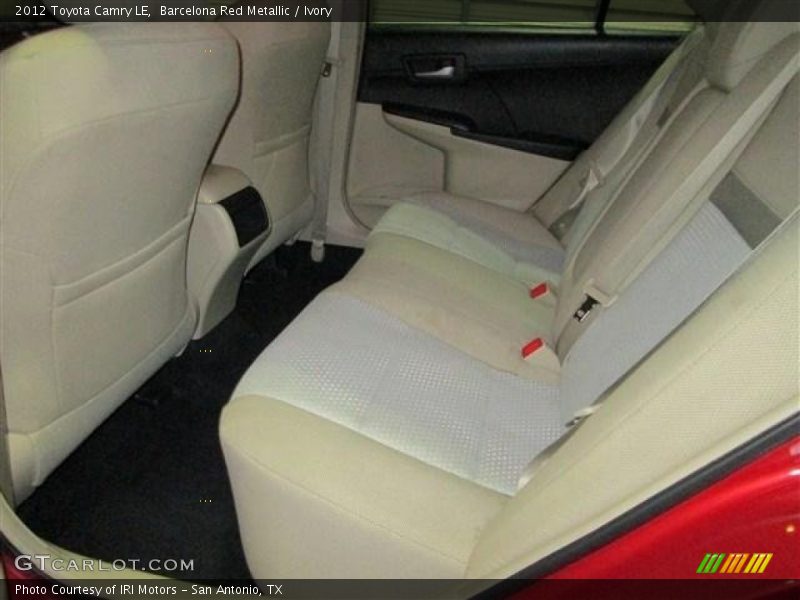 Barcelona Red Metallic / Ivory 2012 Toyota Camry LE
