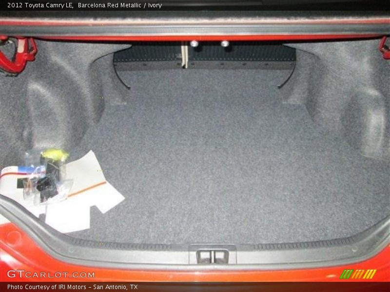 Barcelona Red Metallic / Ivory 2012 Toyota Camry LE