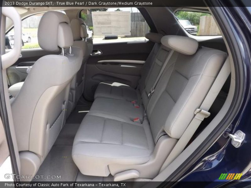 True Blue Pearl / Dark Graystone/Medium Graystone 2013 Dodge Durango SXT