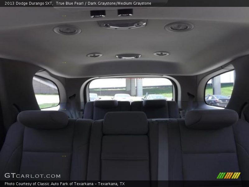 True Blue Pearl / Dark Graystone/Medium Graystone 2013 Dodge Durango SXT