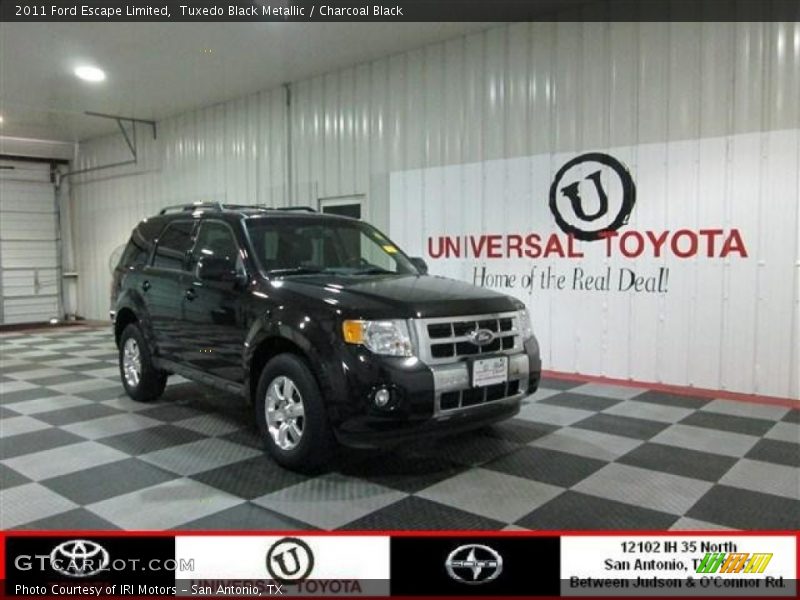 Tuxedo Black Metallic / Charcoal Black 2011 Ford Escape Limited