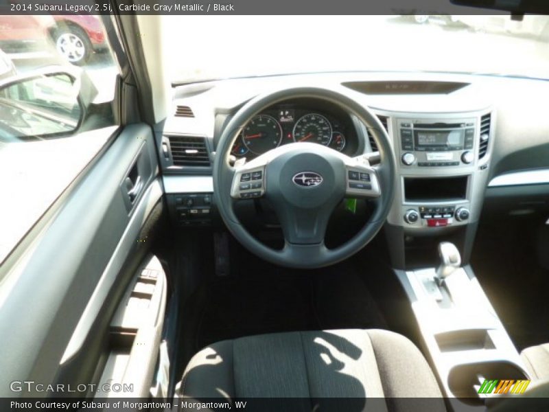 Carbide Gray Metallic / Black 2014 Subaru Legacy 2.5i
