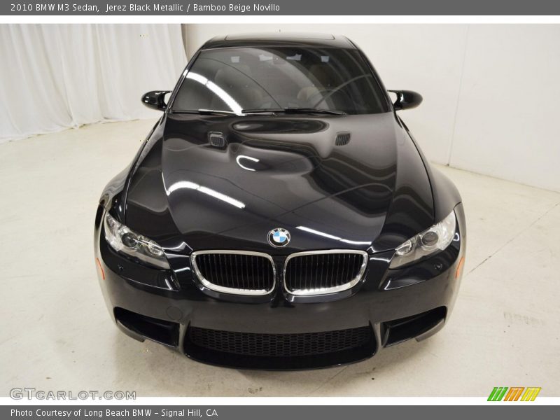 Jerez Black Metallic / Bamboo Beige Novillo 2010 BMW M3 Sedan
