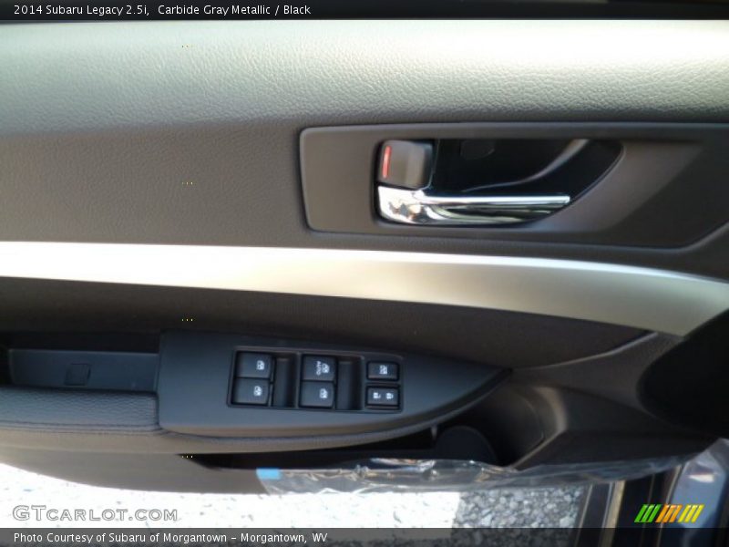 Carbide Gray Metallic / Black 2014 Subaru Legacy 2.5i