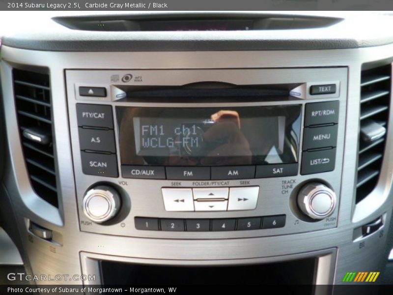 Controls of 2014 Legacy 2.5i