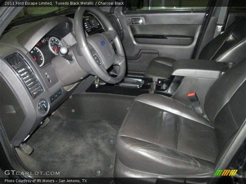 Tuxedo Black Metallic / Charcoal Black 2011 Ford Escape Limited