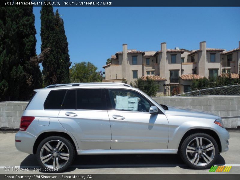 Iridium Silver Metallic / Black 2013 Mercedes-Benz GLK 350