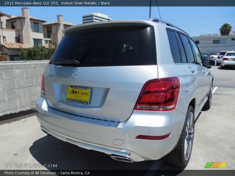 Iridium Silver Metallic / Black 2013 Mercedes-Benz GLK 350