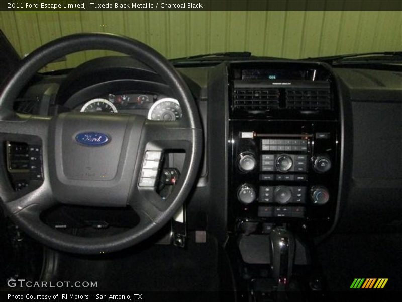 Tuxedo Black Metallic / Charcoal Black 2011 Ford Escape Limited