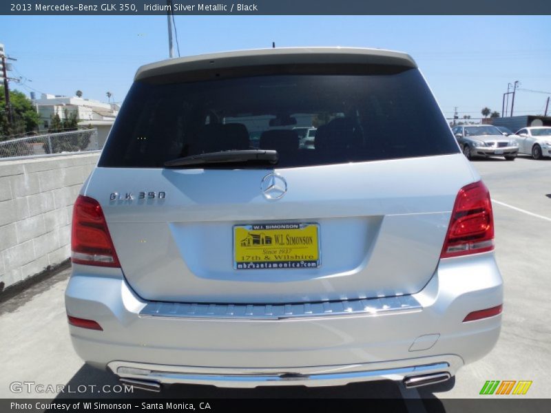 Iridium Silver Metallic / Black 2013 Mercedes-Benz GLK 350