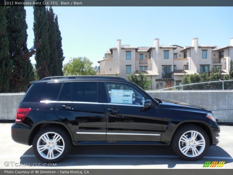 Black / Black 2013 Mercedes-Benz GLK 350