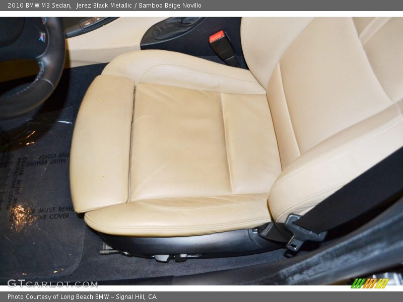 Jerez Black Metallic / Bamboo Beige Novillo 2010 BMW M3 Sedan
