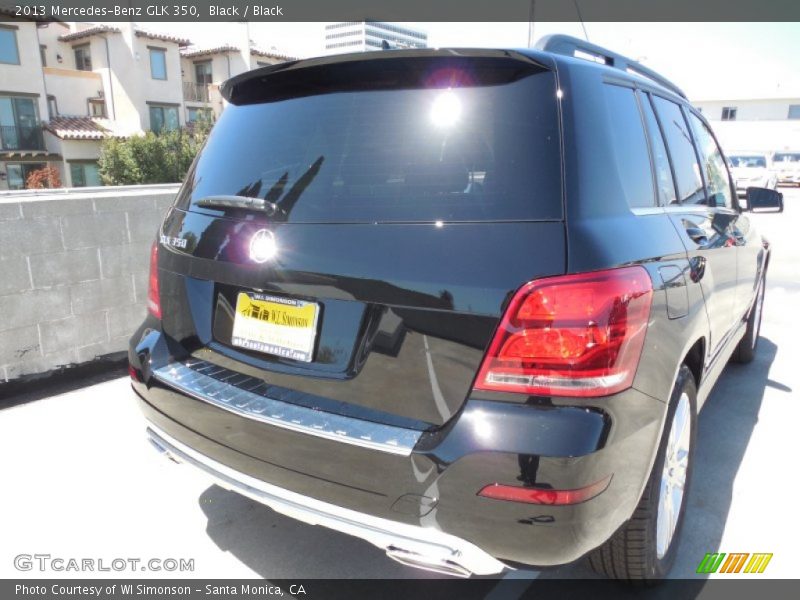 Black / Black 2013 Mercedes-Benz GLK 350