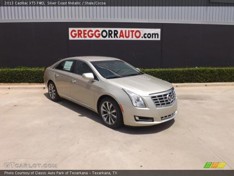 Silver Coast Metallic / Shale/Cocoa 2013 Cadillac XTS FWD