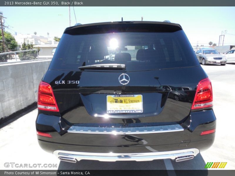 Black / Black 2013 Mercedes-Benz GLK 350