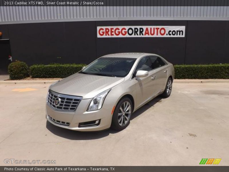Silver Coast Metallic / Shale/Cocoa 2013 Cadillac XTS FWD