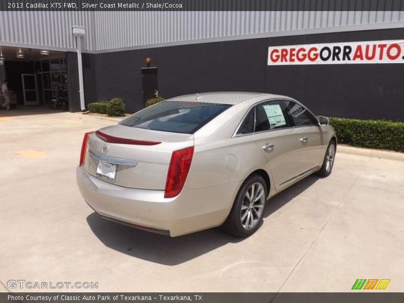 Silver Coast Metallic / Shale/Cocoa 2013 Cadillac XTS FWD