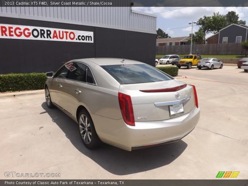Silver Coast Metallic / Shale/Cocoa 2013 Cadillac XTS FWD