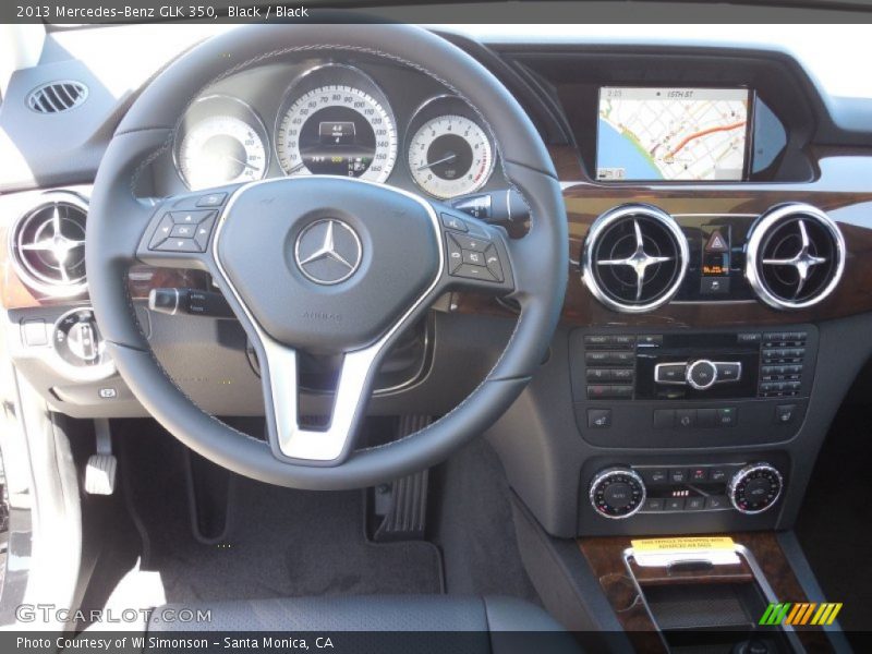 Black / Black 2013 Mercedes-Benz GLK 350