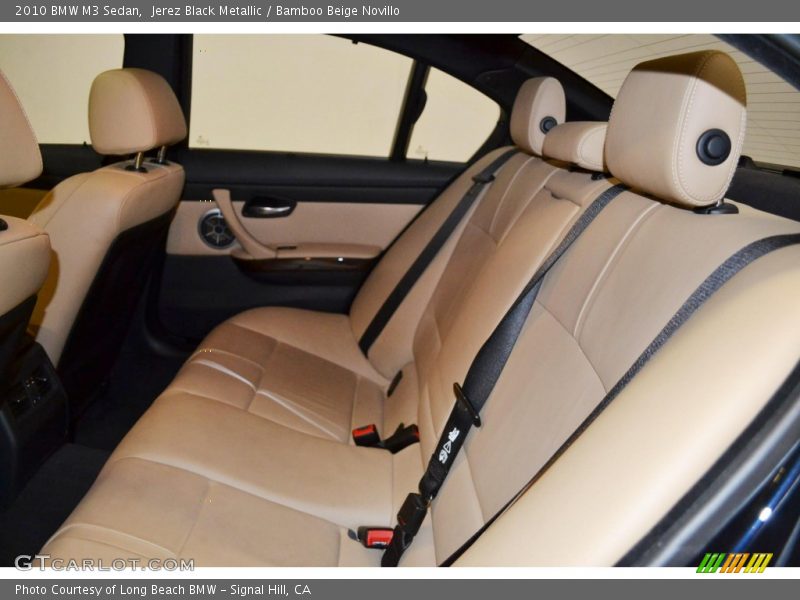 Rear Seat of 2010 M3 Sedan