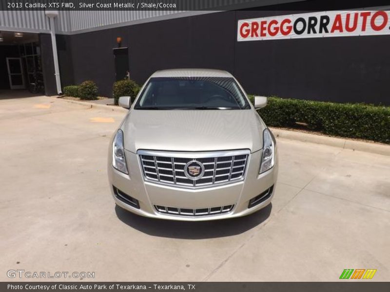 Silver Coast Metallic / Shale/Cocoa 2013 Cadillac XTS FWD