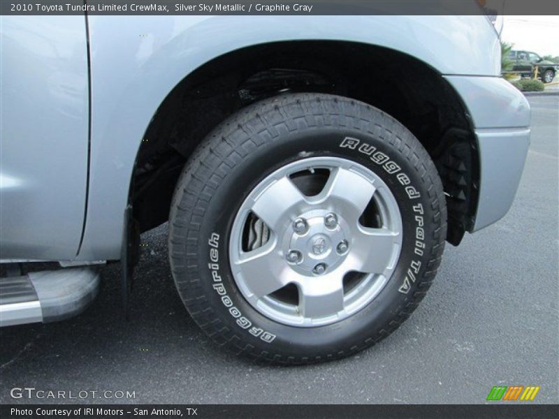 Silver Sky Metallic / Graphite Gray 2010 Toyota Tundra Limited CrewMax