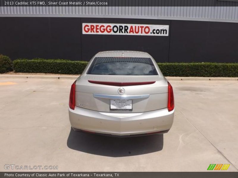 Silver Coast Metallic / Shale/Cocoa 2013 Cadillac XTS FWD