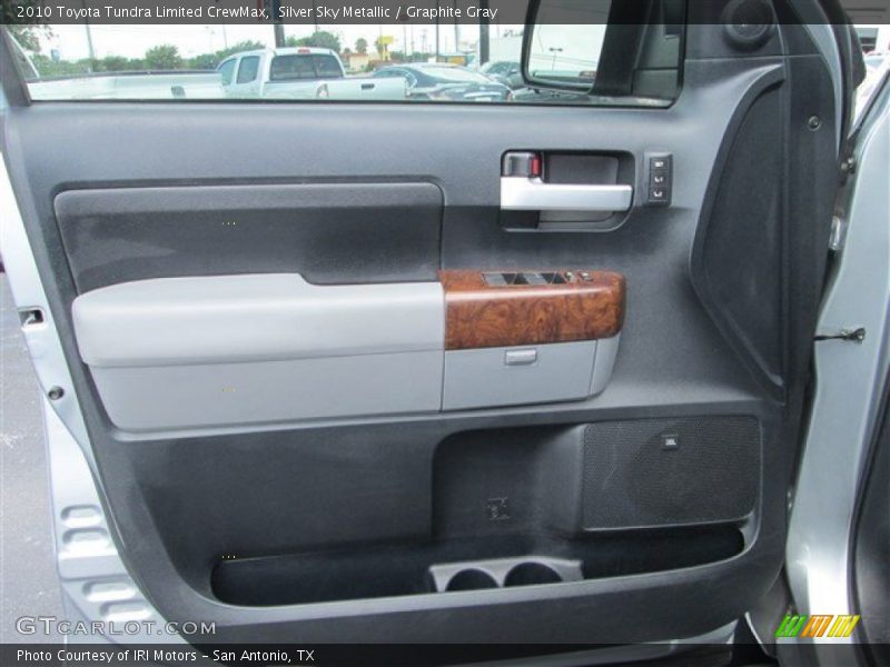 Silver Sky Metallic / Graphite Gray 2010 Toyota Tundra Limited CrewMax