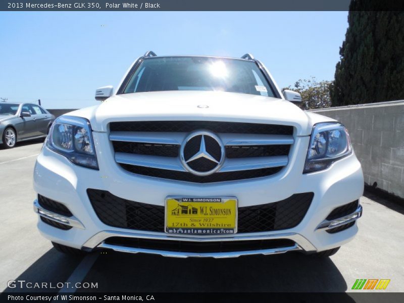 Polar White / Black 2013 Mercedes-Benz GLK 350