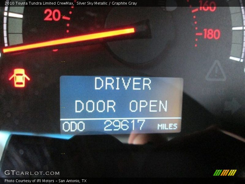 Silver Sky Metallic / Graphite Gray 2010 Toyota Tundra Limited CrewMax