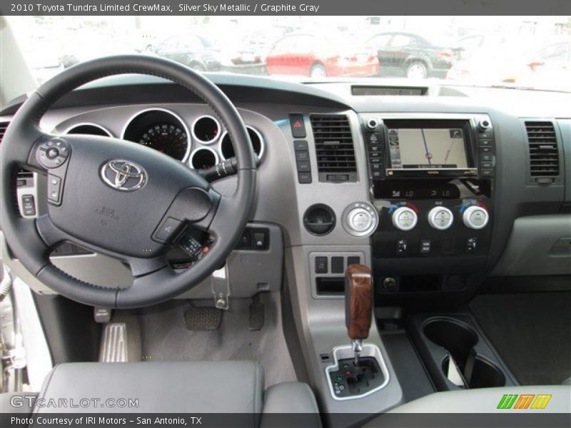 Silver Sky Metallic / Graphite Gray 2010 Toyota Tundra Limited CrewMax